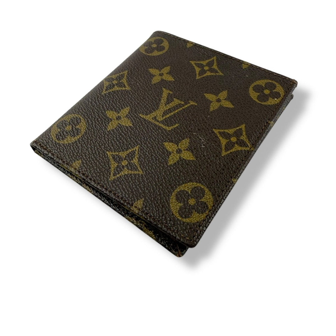 Louis Vuitton Vintage Brown Monogram Wallet - Lux Central