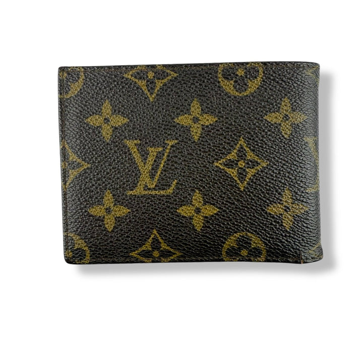 Louis Vuitton Vintage Brown Monogram Wallet - Lux Central