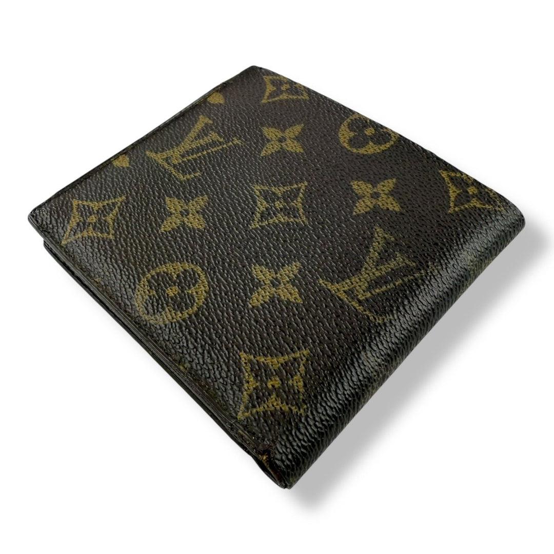 Louis Vuitton Vintage Brown Monogram Wallet - Lux Central