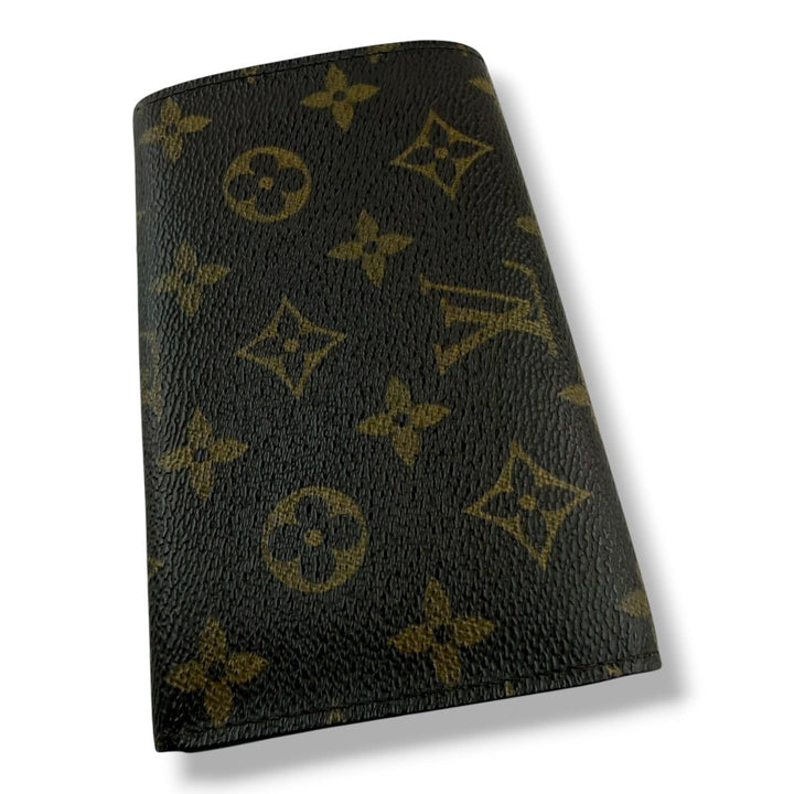 Louis Vuitton Vintage Brown Monogram Zippy Clip Purse 7723 - Lux Central