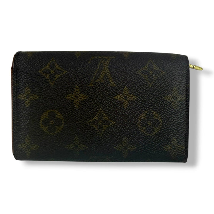 Louis Vuitton Vintage Brown Monogram Zippy Clip Purse 7778 - Lux Central