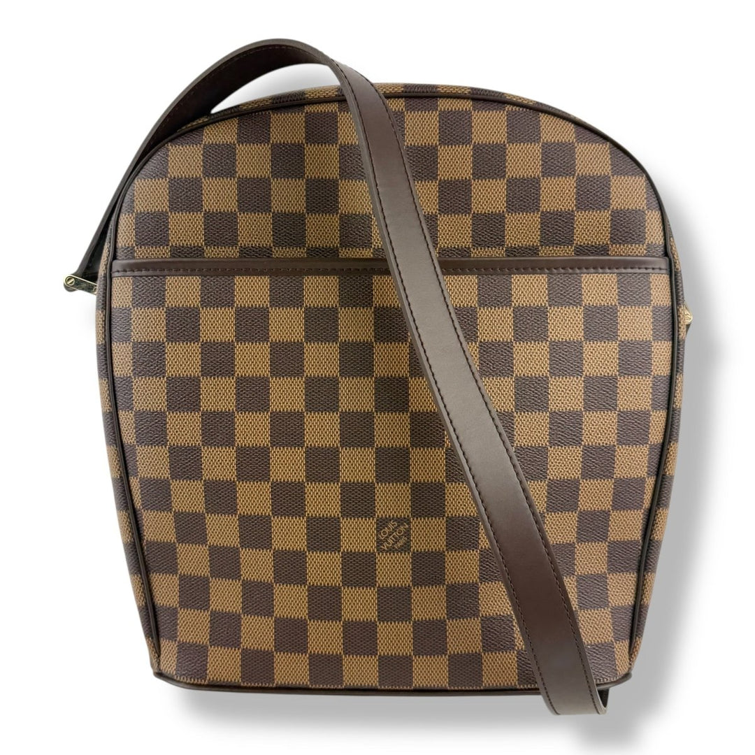 Louis Vuitton Vintage Damier Ebene Ipanema GM Shoulder Bag - Lux Central