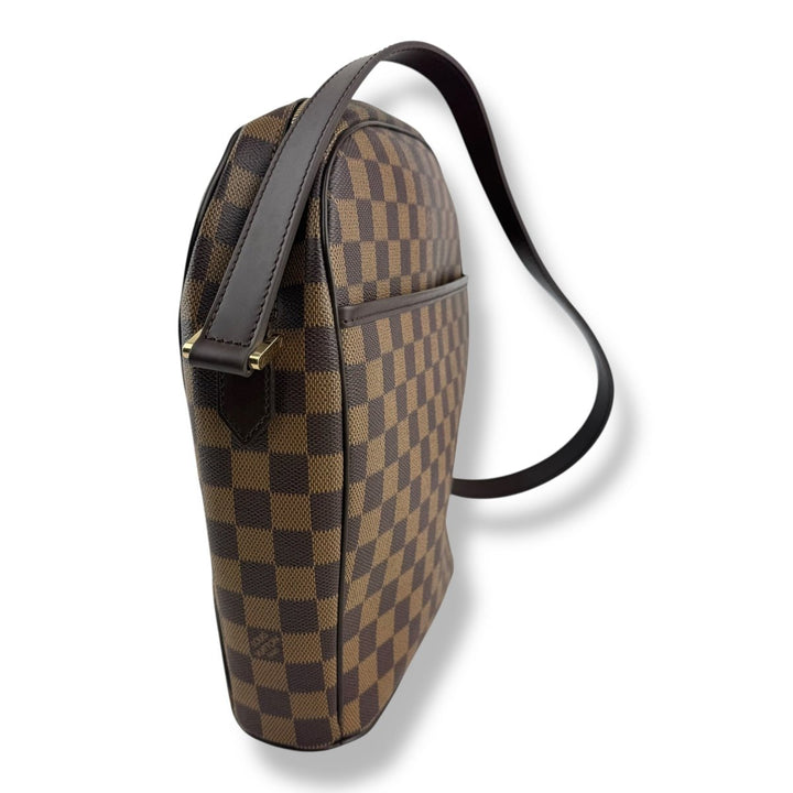 Louis Vuitton Vintage Damier Ebene Ipanema GM Shoulder Bag - Lux Central