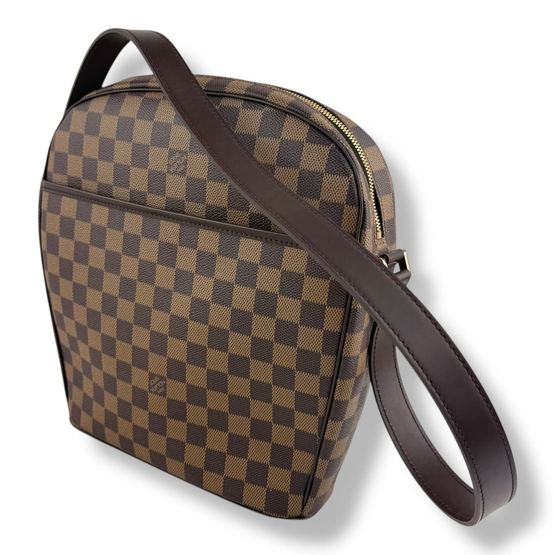 Louis Vuitton Vintage Damier Ebene Ipanema GM Shoulder Bag - Lux Central