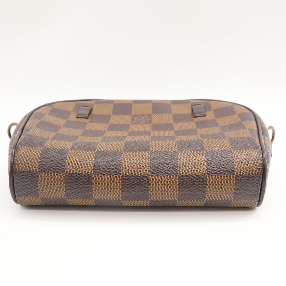 Louis Vuitton Vintage Damier Ebene Ipanema Pochette Shoulder Bag - Lux Central