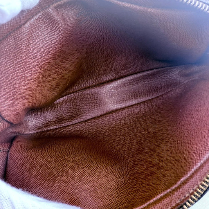 Louis Vuitton Vintage Marly Brown Monogram Messenger Handbag - Lux Central