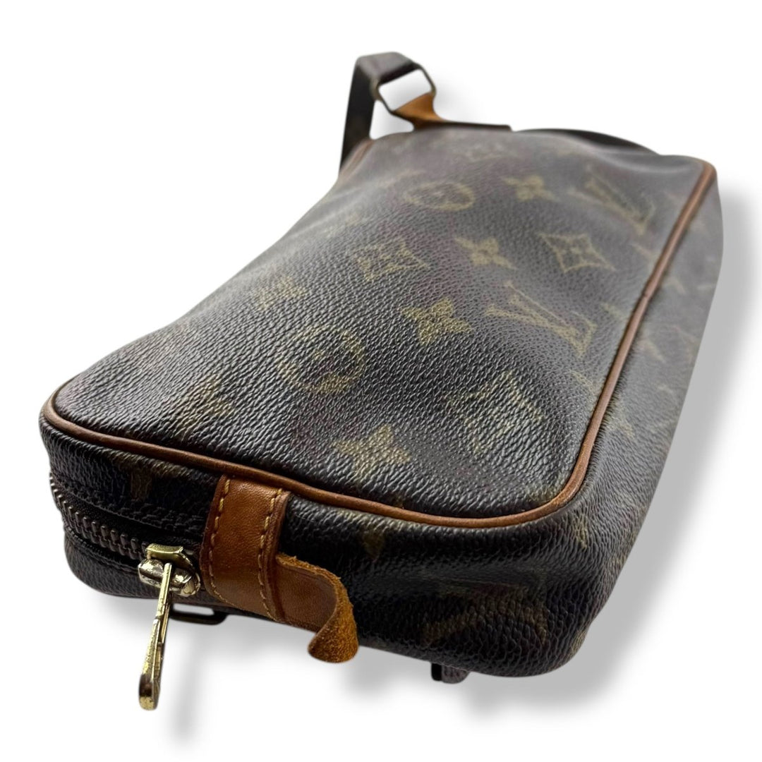 Louis Vuitton Vintage Marly Brown Monogram Messenger Handbag - Lux Central