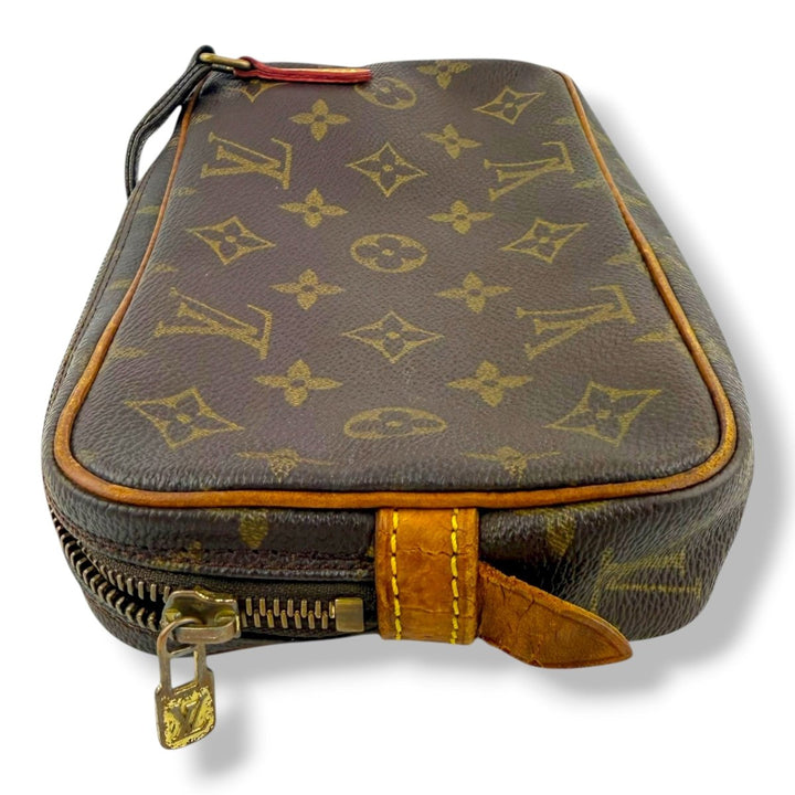 Louis Vuitton Vintage Marly Brown Monogram Messenger Handbag - Lux Central