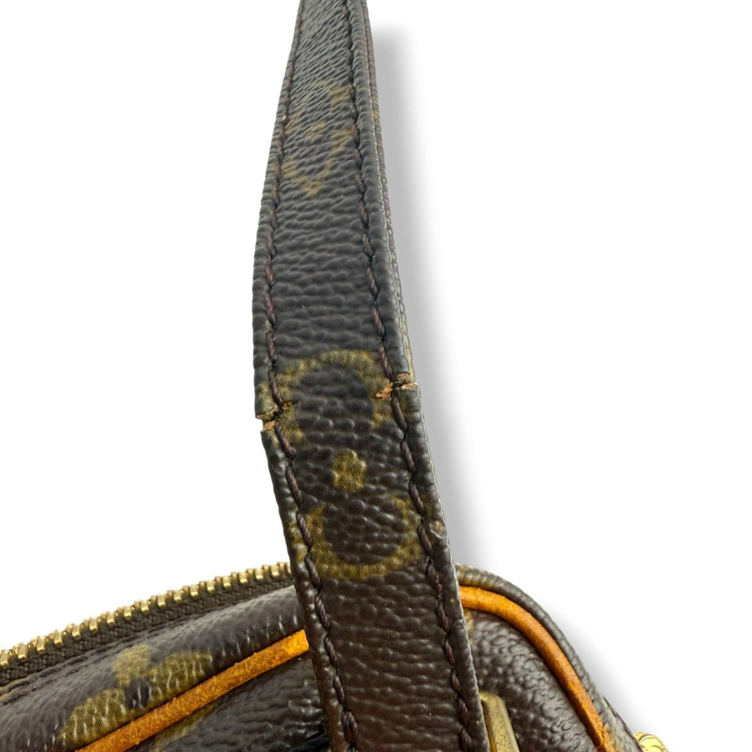 Louis Vuitton Vintage Marly Brown Monogram Messenger Handbag - Lux Central