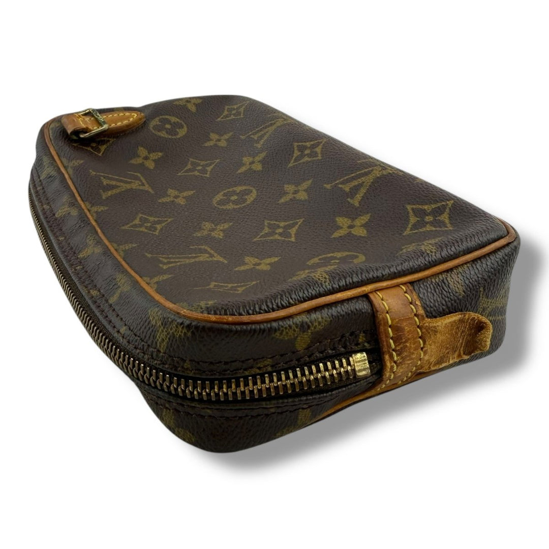 Louis Vuitton Vintage Marly Brown Monogram Pouch - Lux Central