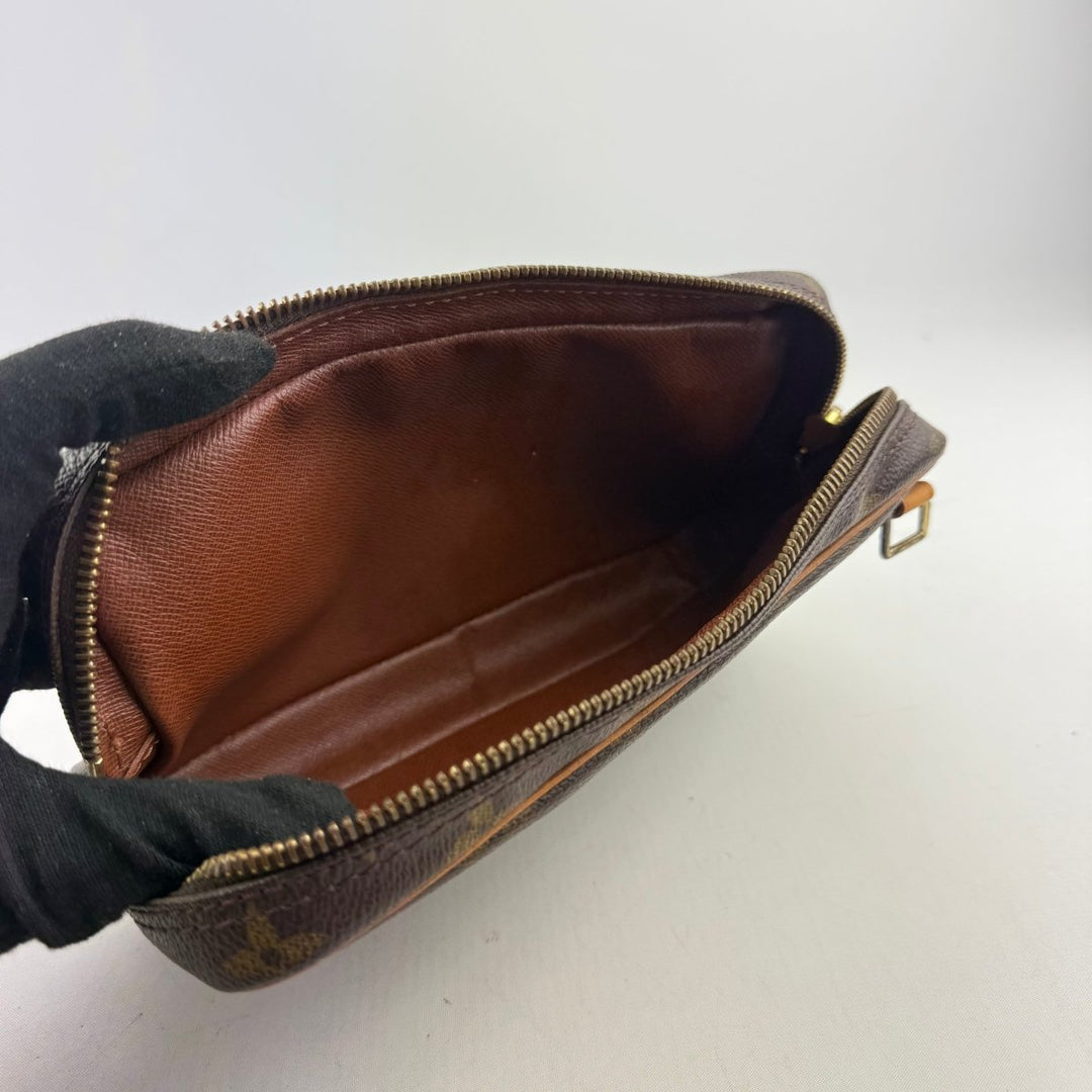 Louis Vuitton Vintage Marly Brown Monogram Pouch - Lux Central