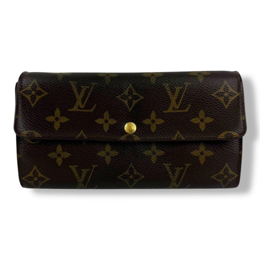 Louis Vuitton Vintage Sarah Brown Monogram Femme Wallet - Lux Central
