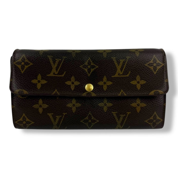 Louis Vuitton Vintage Sarah Brown Monogram Femme Wallet - Lux Central