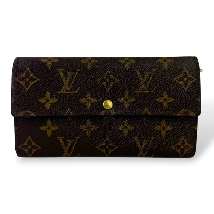 Louis Vuitton Vintage Sarah Brown Monogram Femme Wallet - Lux Central