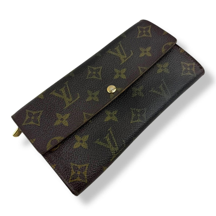 Louis Vuitton Vintage Sarah Brown Monogram Femme Wallet - Lux Central