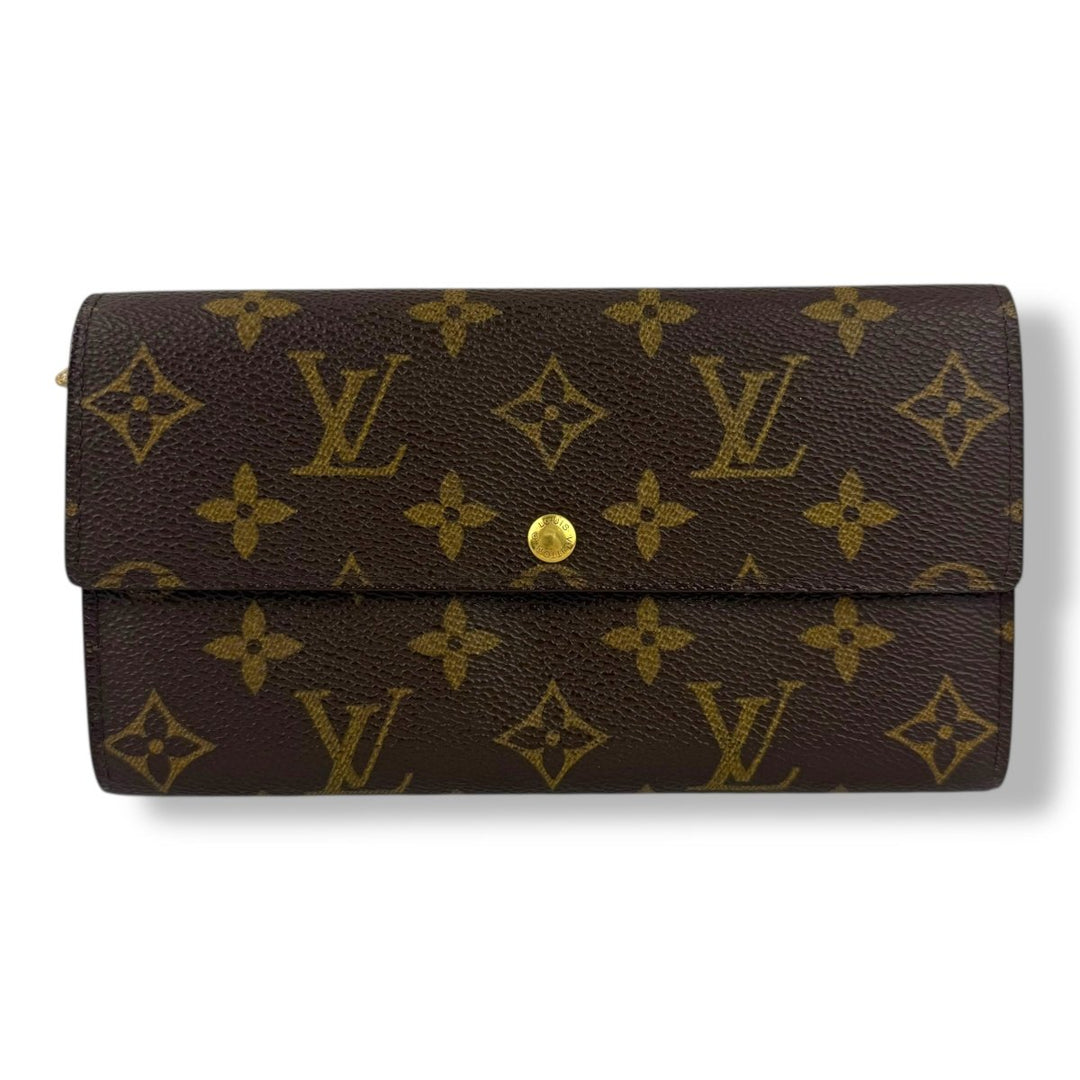 Louis Vuitton Vintage Sarah Brown Monogram Femme Wallet - Lux Central