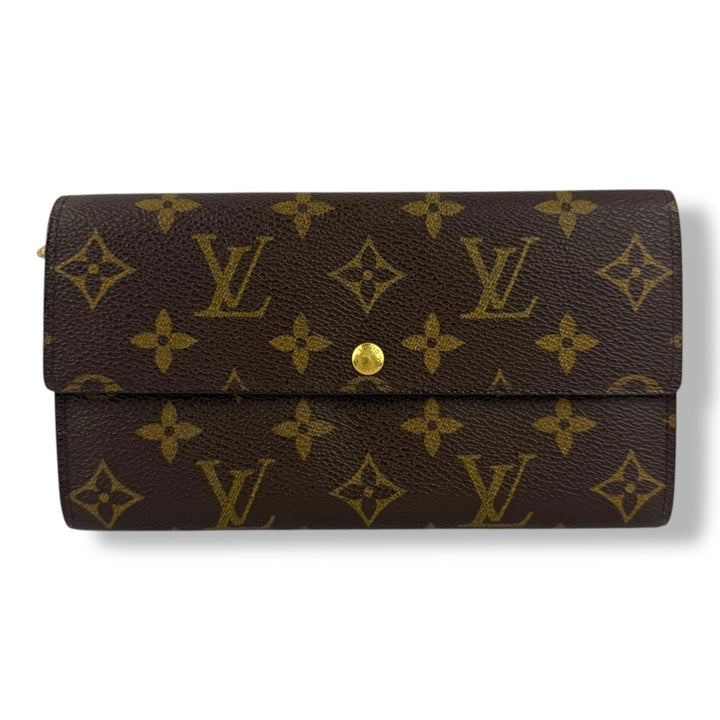 Louis Vuitton Vintage Sarah Brown Monogram Femme Wallet - Lux Central