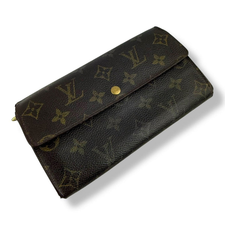 Louis Vuitton Vintage Sarah Brown Monogram Femme Wallet - Lux Central