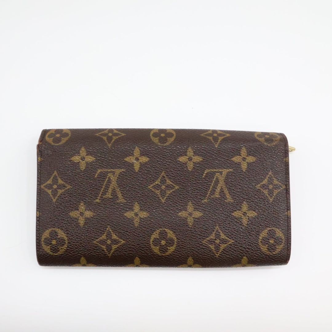 Louis Vuitton Vintage Sarah Brown Monogram Femme Wallet - Lux Central