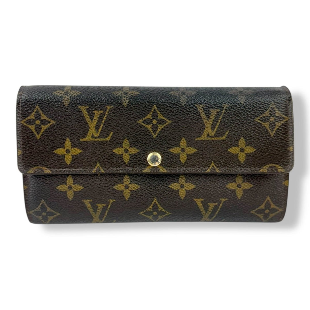 Louis Vuitton Vintage Sarah Brown Monogram Femme Wallet - Lux Central