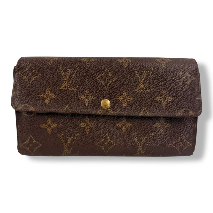 Louis Vuitton Vintage Sarah Brown Monogram Femme Wallet - Lux Central