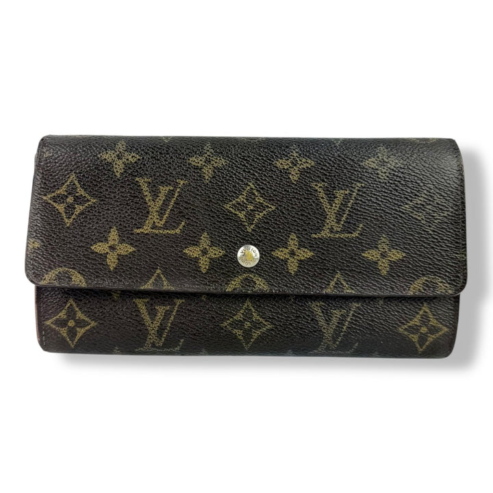 Louis Vuitton Vintage Sarah Brown Monogram Femme Wallet - Lux Central