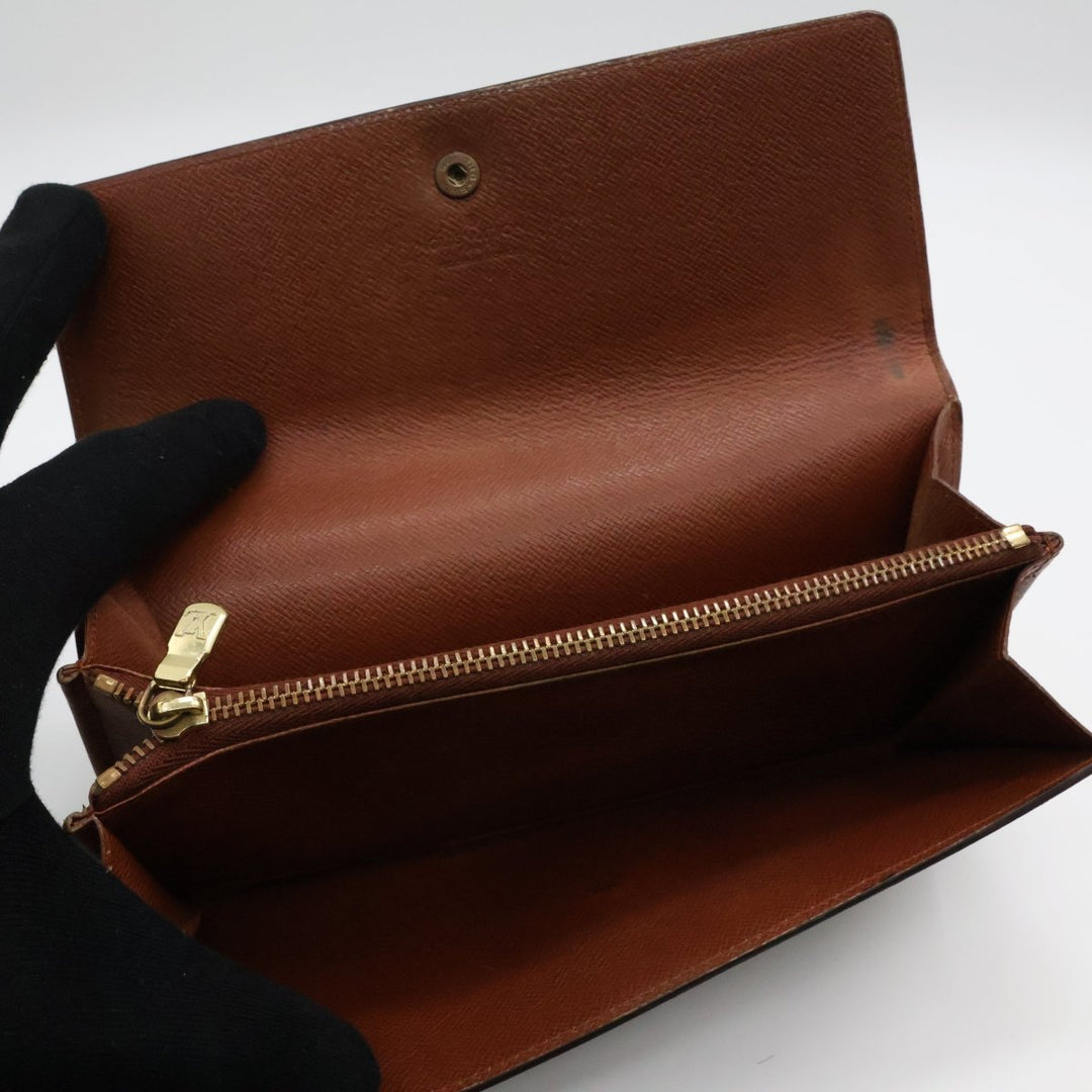 Louis Vuitton Vintage Sarah Brown Monogram Femme Wallet - Lux Central