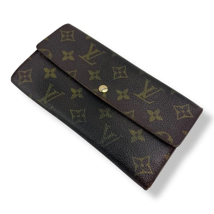 Louis Vuitton Vintage Sarah Brown Monogram Femme Wallet - Lux Central