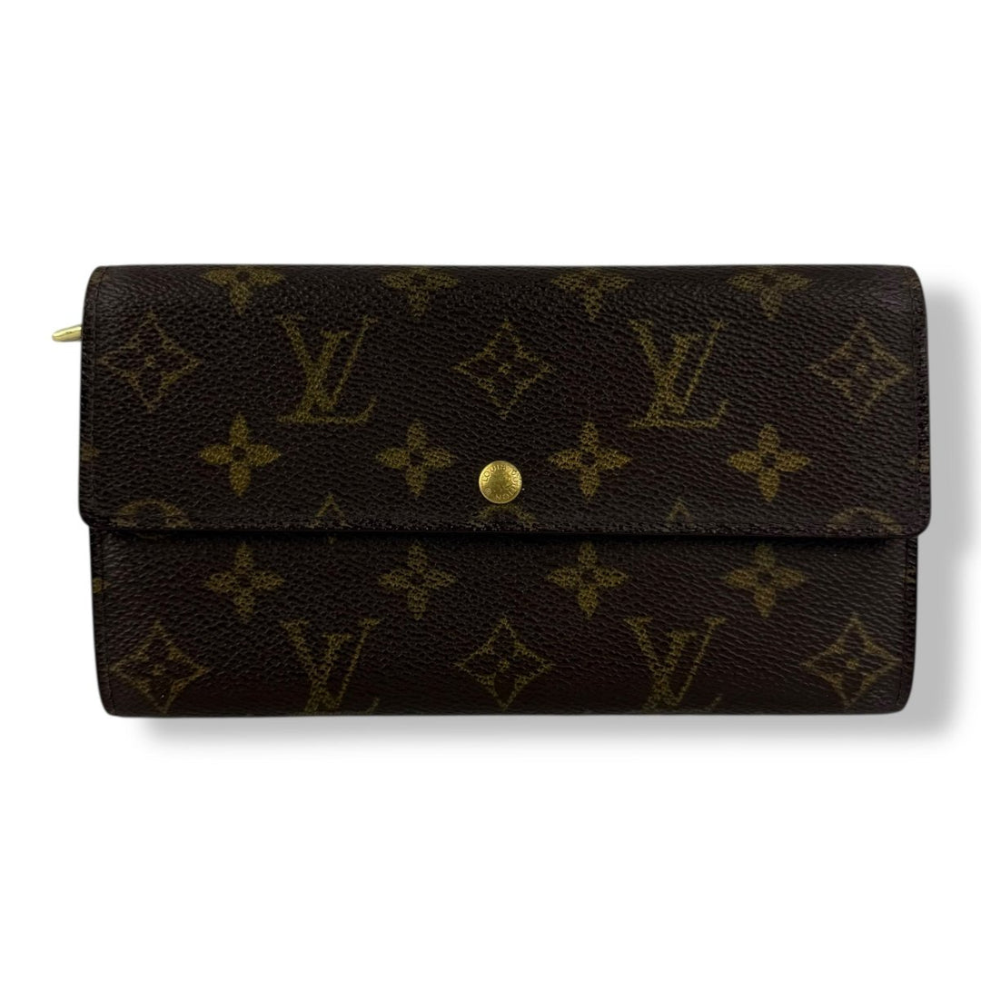 Louis Vuitton Vintage Sarah Brown Monogram Femme Wallet - Lux Central