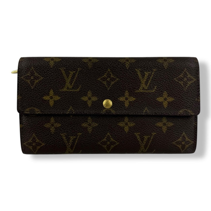 Louis Vuitton Vintage Sarah Brown Monogram Femme Wallet - Lux Central