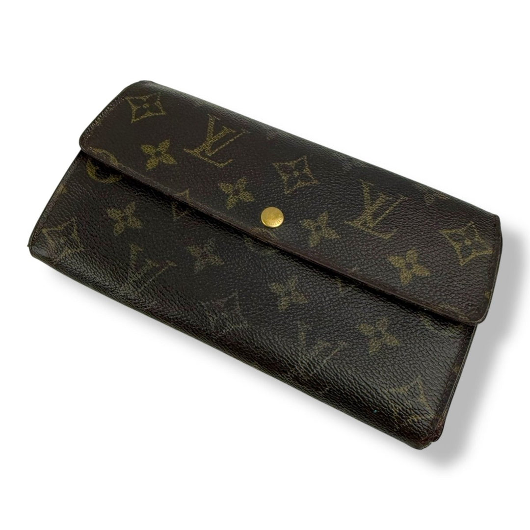 Louis Vuitton Vintage Sarah Brown Monogram Femme Wallet - Lux Central