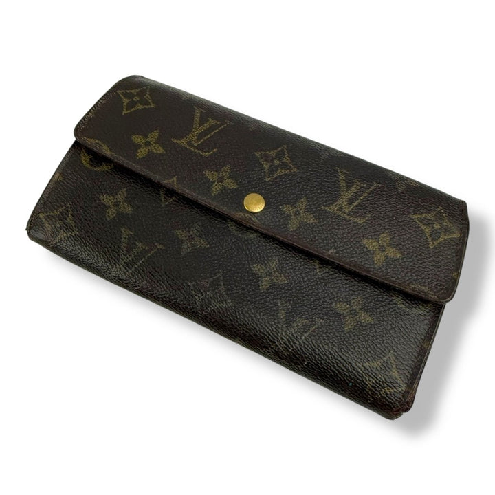 Louis Vuitton Vintage Sarah Brown Monogram Femme Wallet - Lux Central