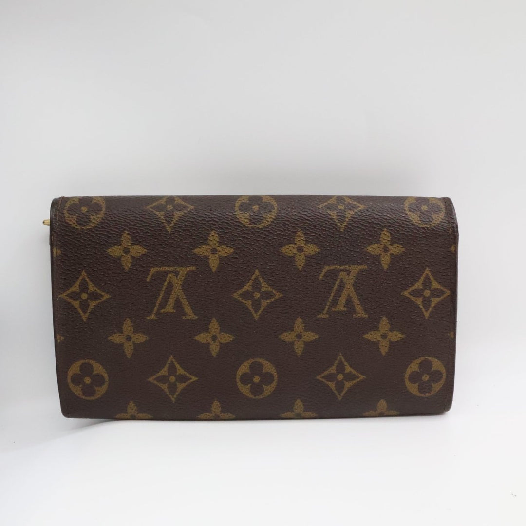 Louis Vuitton Vintage Sarah Brown Monogram Femme Wallet - Lux Central