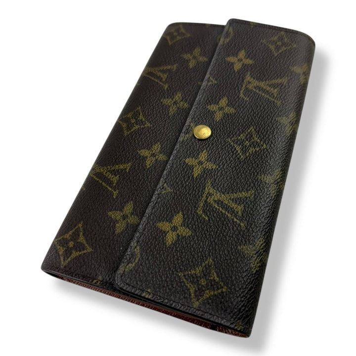 Louis Vuitton Vintage Sarah Brown Monogram Femme Wallet - Lux Central