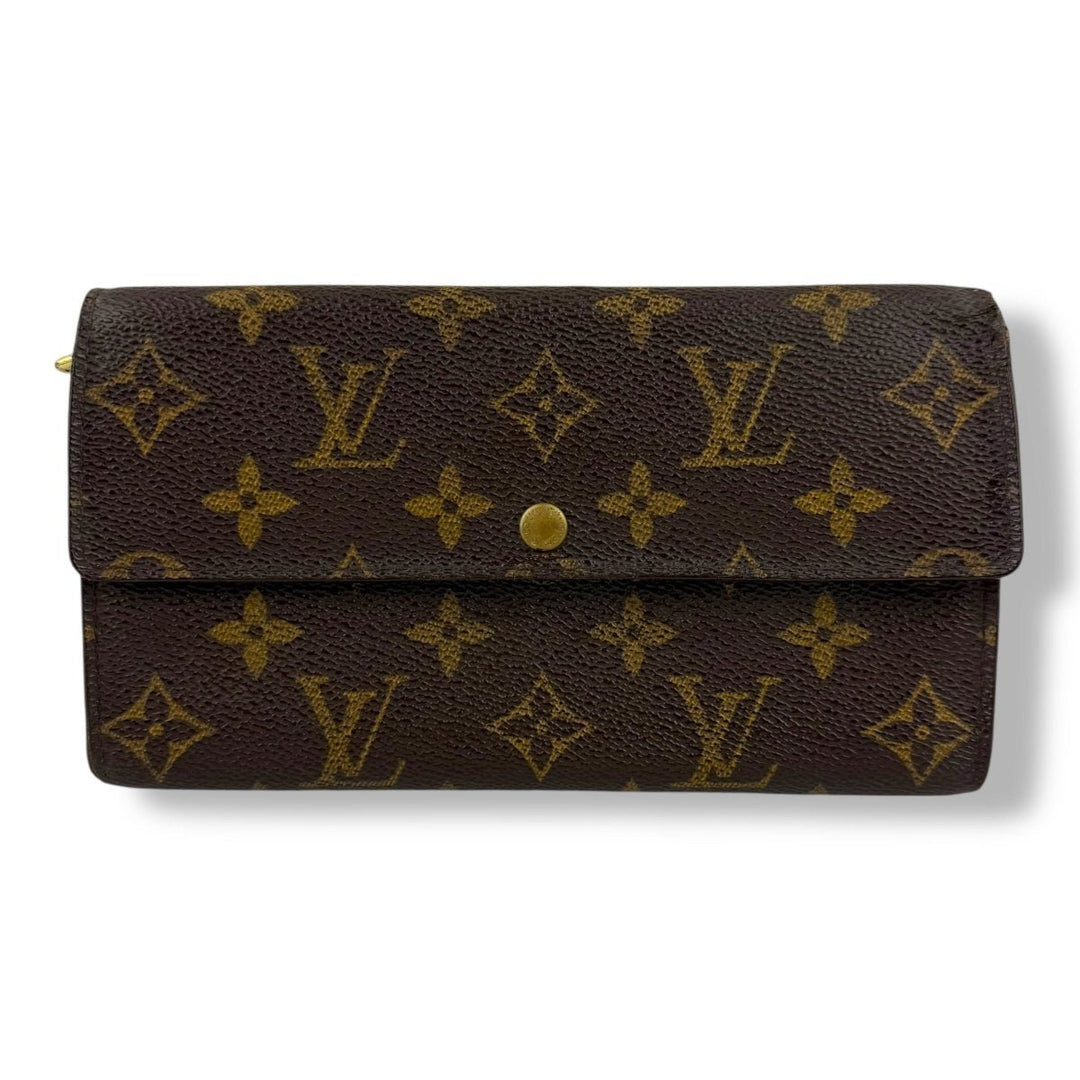 Louis Vuitton Vintage Sarah Brown Monogram Femme Wallet - Lux Central