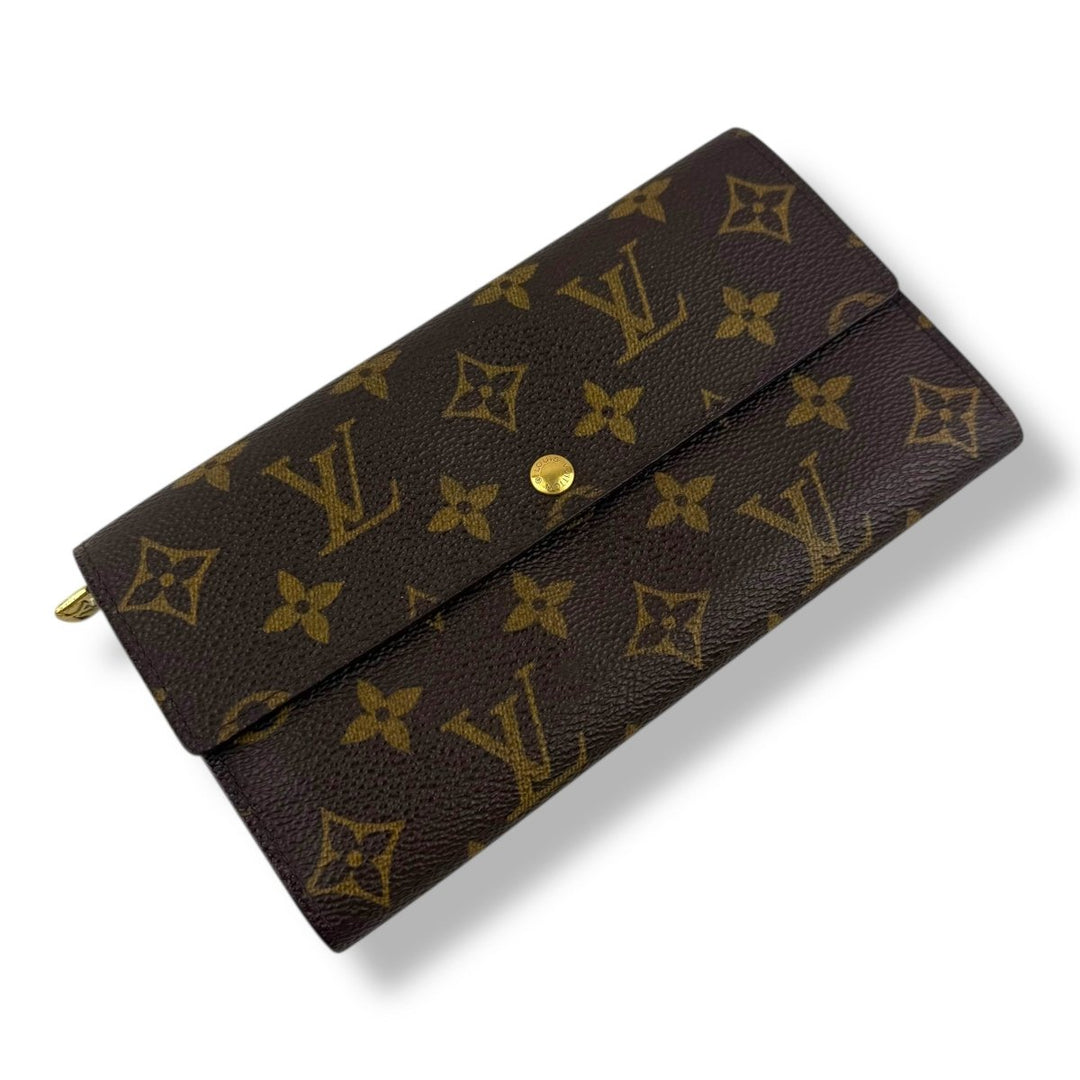 Louis Vuitton Vintage Sarah Brown Monogram Femme Wallet - Lux Central