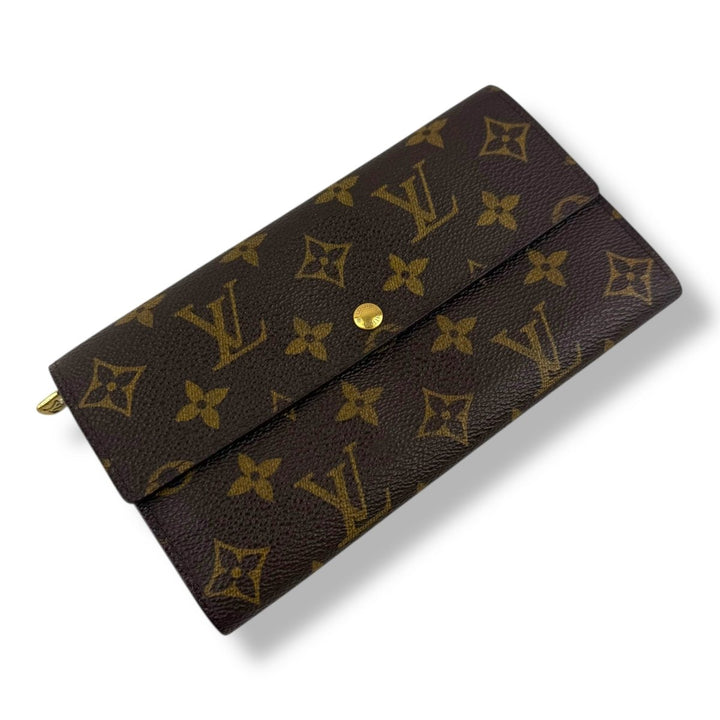 Louis Vuitton Vintage Sarah Brown Monogram Femme Wallet - Lux Central