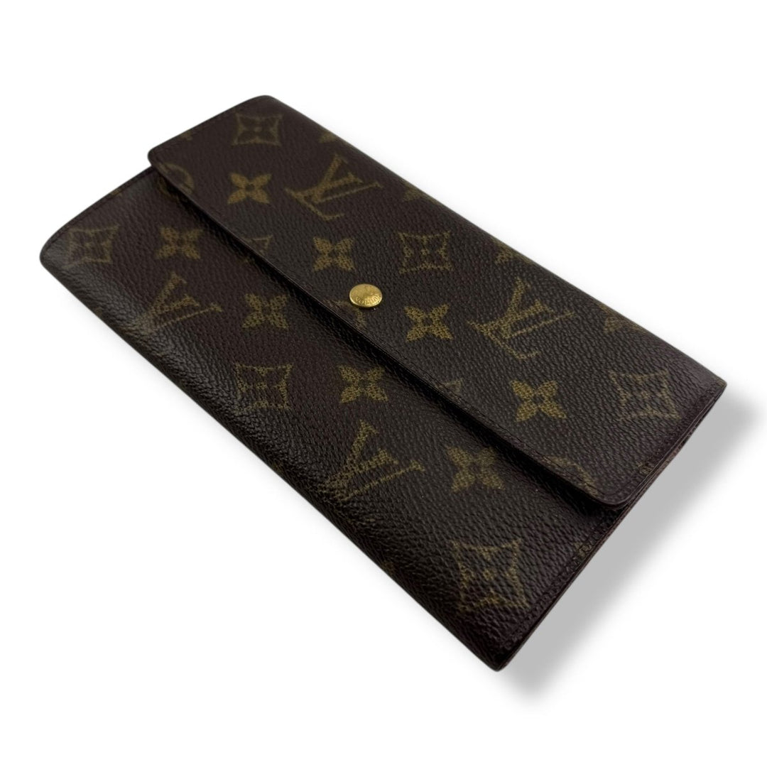 Louis Vuitton Vintage Sarah Brown Monogram Femme Wallet - Lux Central
