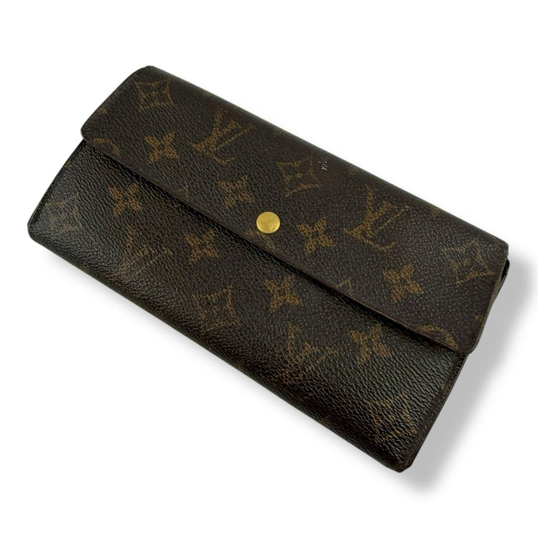 Louis Vuitton Vintage Sarah Brown Monogram Femme Wallet - Lux Central