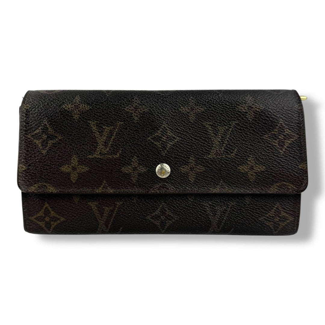 Louis Vuitton Vintage Sarah Brown Monogram Femme Wallet - Lux Central