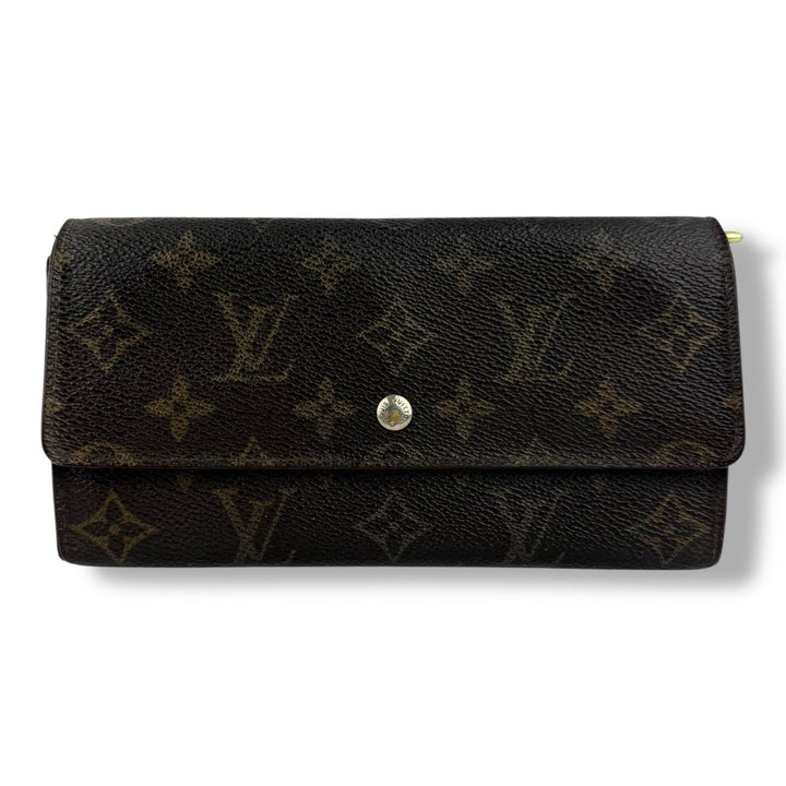 Louis Vuitton Vintage Sarah Brown Monogram Femme Wallet - Lux Central