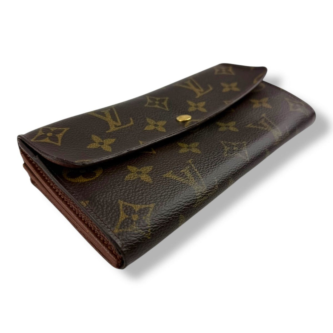 Louis Vuitton Vintage Sarah Brown Monogram Femme Wallet - Lux Central