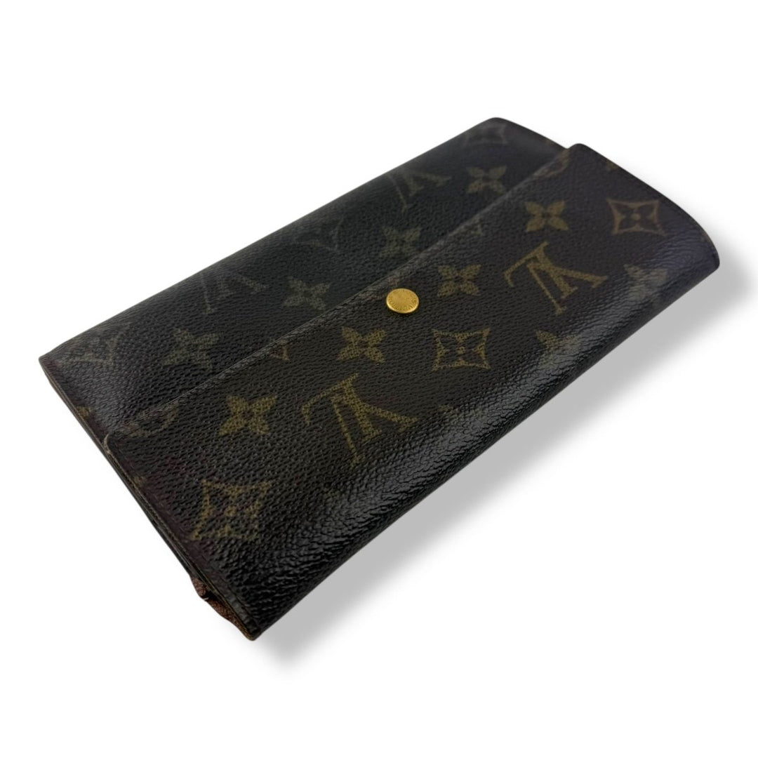 Louis Vuitton Vintage Sarah Brown Monogram Femme Wallet - Lux Central