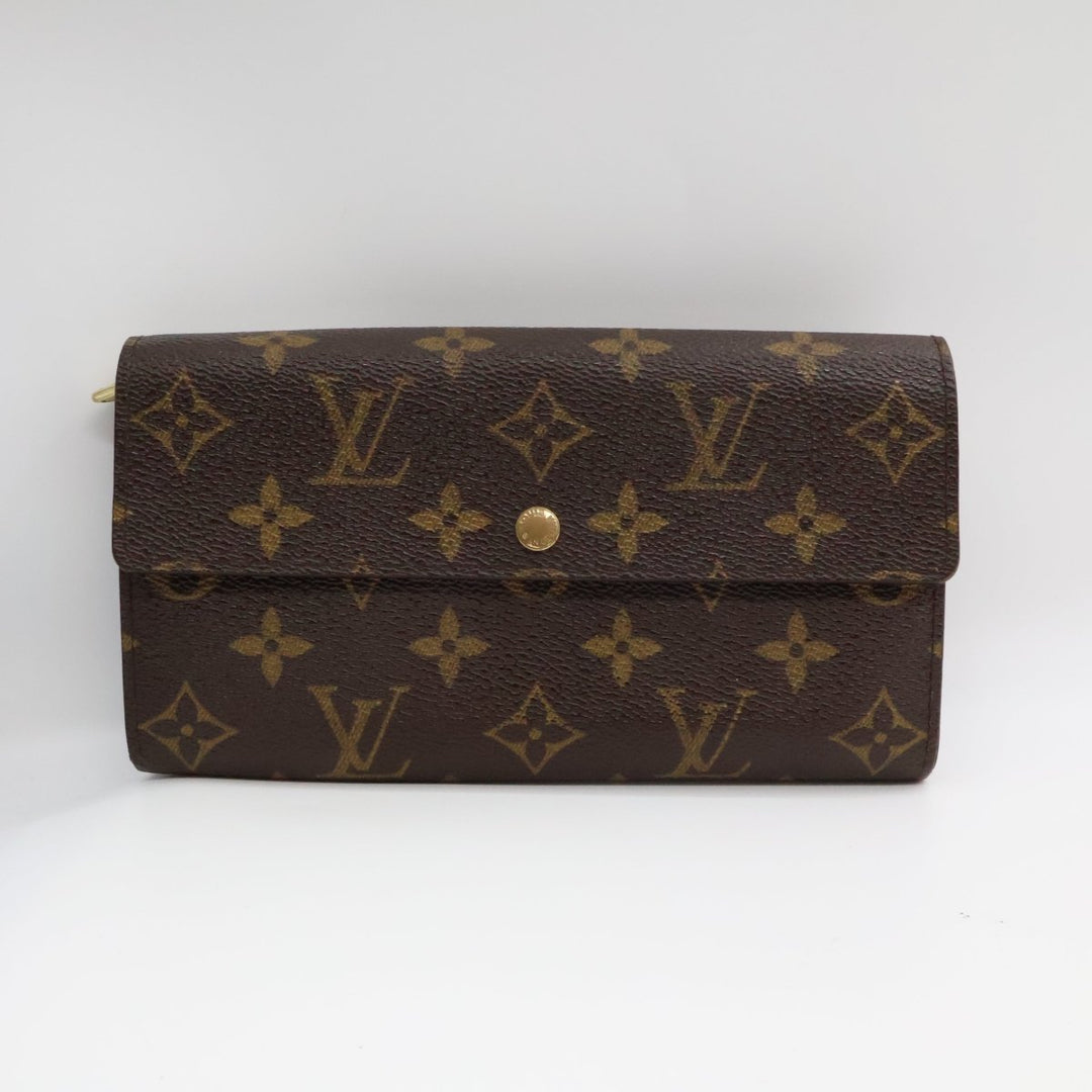 Louis Vuitton Vintage Sarah Brown Monogram Femme Wallet - Lux Central