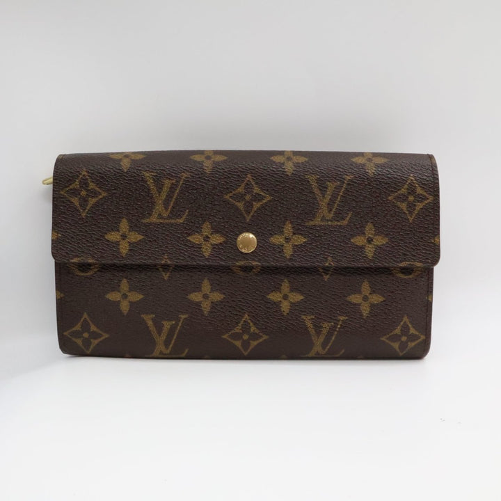 Louis Vuitton Vintage Sarah Brown Monogram Femme Wallet - Lux Central