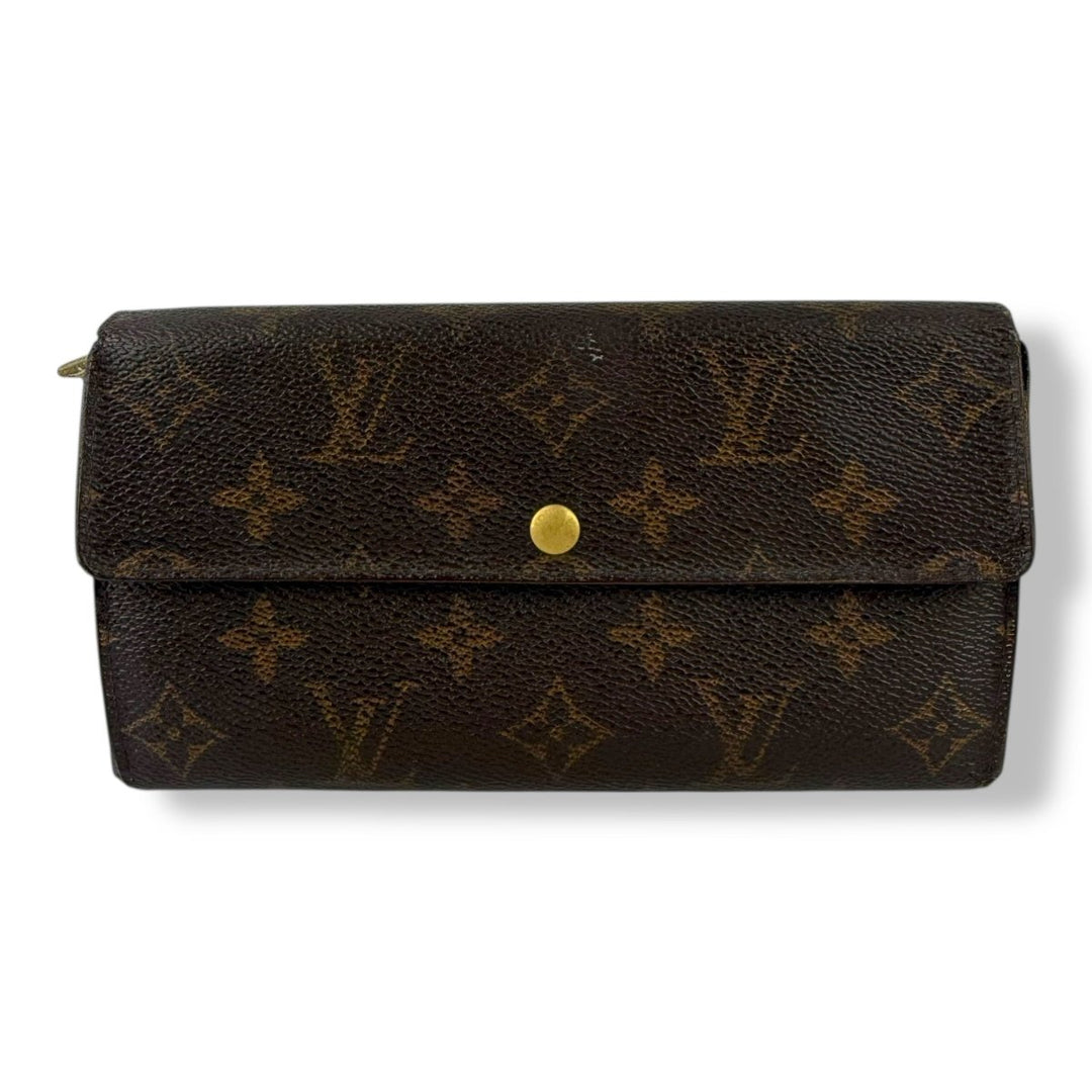 Louis Vuitton Vintage Sarah Brown Monogram Femme Wallet - Lux Central