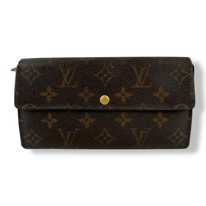Louis Vuitton Vintage Sarah Brown Monogram Femme Wallet - Lux Central