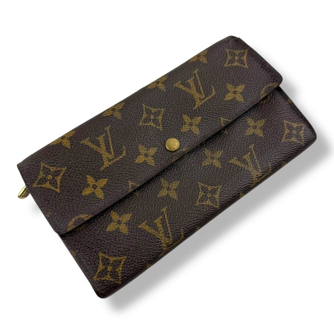 Louis Vuitton Vintage Sarah Brown Monogram Femme Wallet - Lux Central