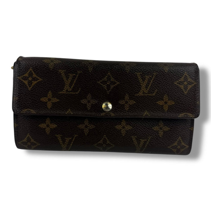 Louis Vuitton Vintage Sarah Brown Monogram Femme Wallet - Lux Central