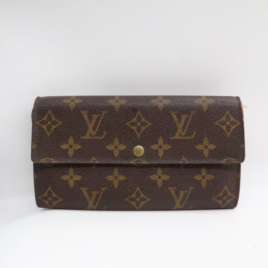 Louis Vuitton Vintage Sarah Brown Monogram Femme Wallet - Lux Central